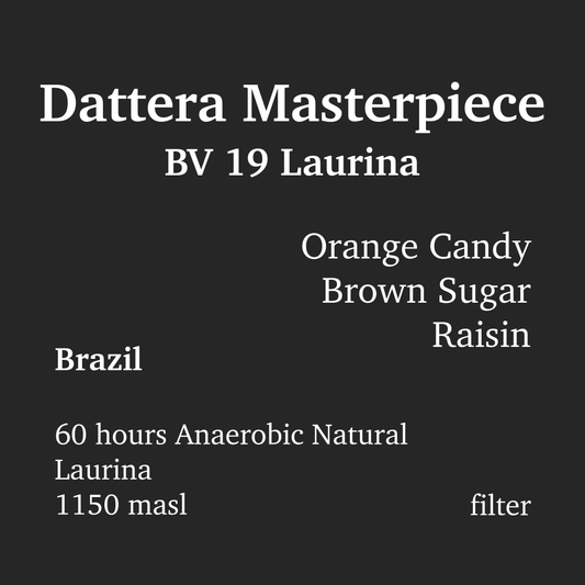 Dattera Masterpiece BV19 Laurina Anaerobic Natural - Brazil