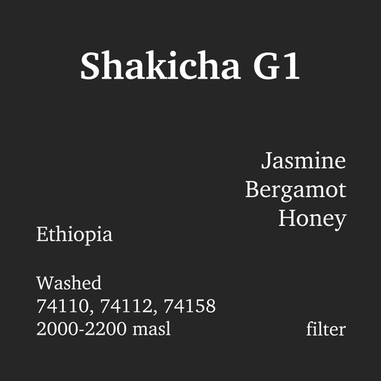 Shakicha G1 - Ethiopia