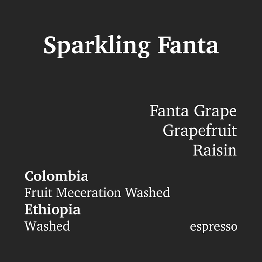 Sparkling Fanta - Espresso Blend